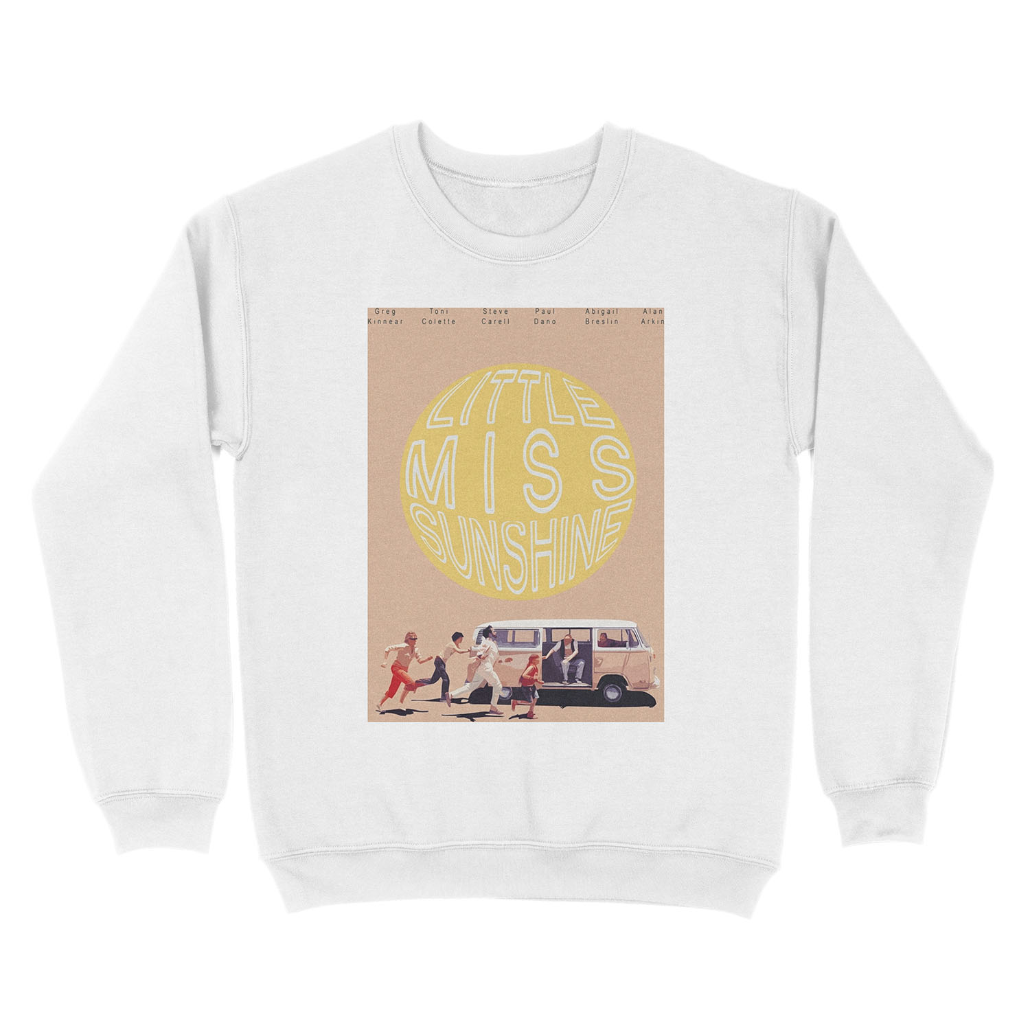 Little Miss Sunshine Retro Movie Print Unisex Crewneck Sweatshirt - Image 2
