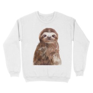 Alternative view of Little Sloth Unisex Crewneck Sweatshirt