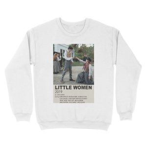 Alternative view of little women (fan made) poster Unisex Crewneck Sweatshirt
