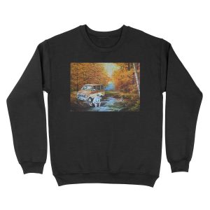 Living in a Van Down by the River Unisex Crewneck Sweatshirt