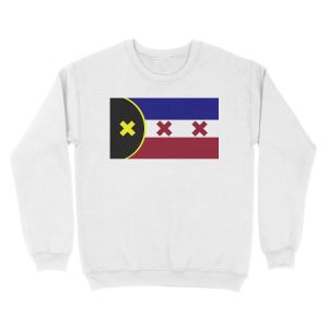 Alternative view of L’manberg flag Unisex Crewneck Sweatshirt