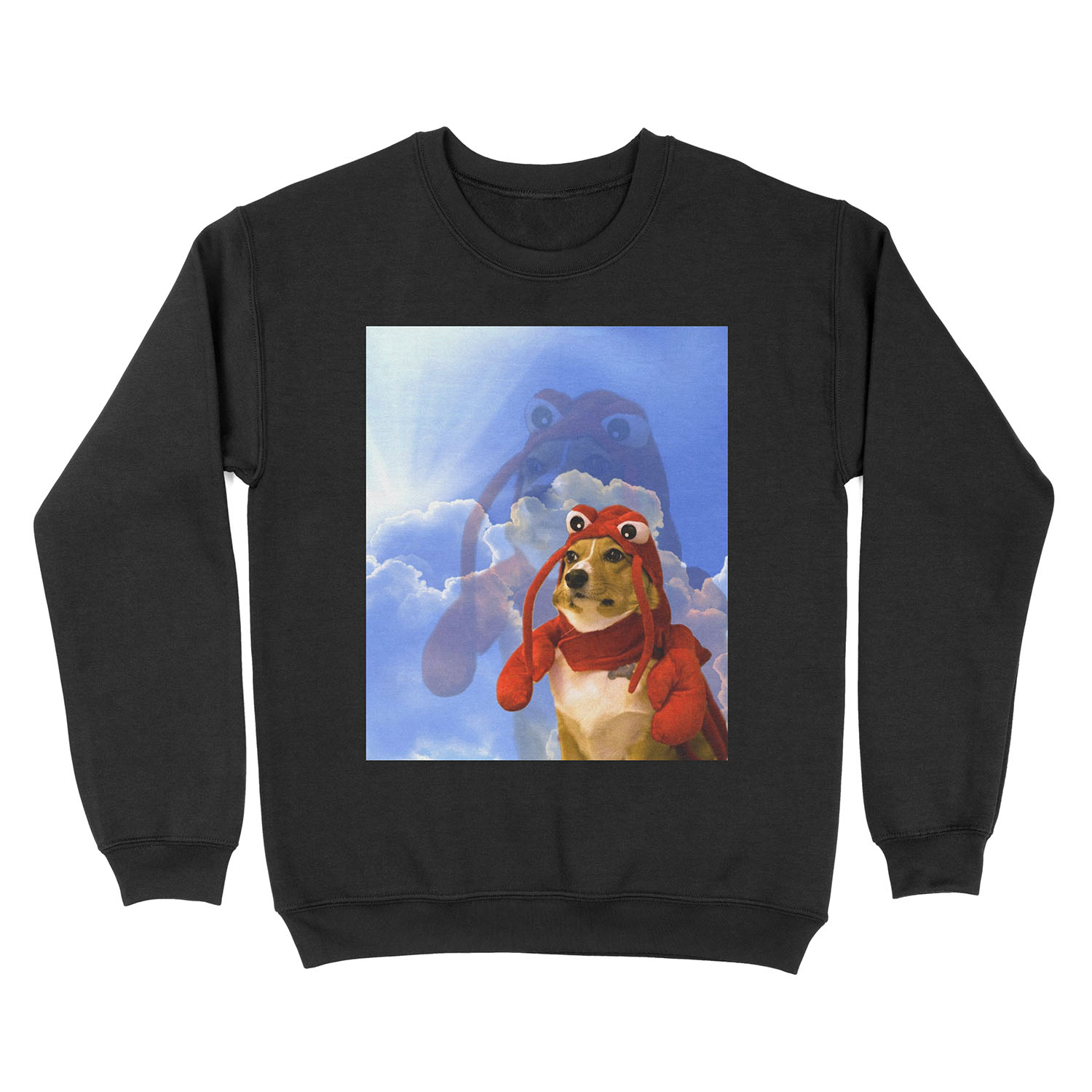 Lobster Corgi, Doggo #1 Unisex Crewneck Sweatshirt