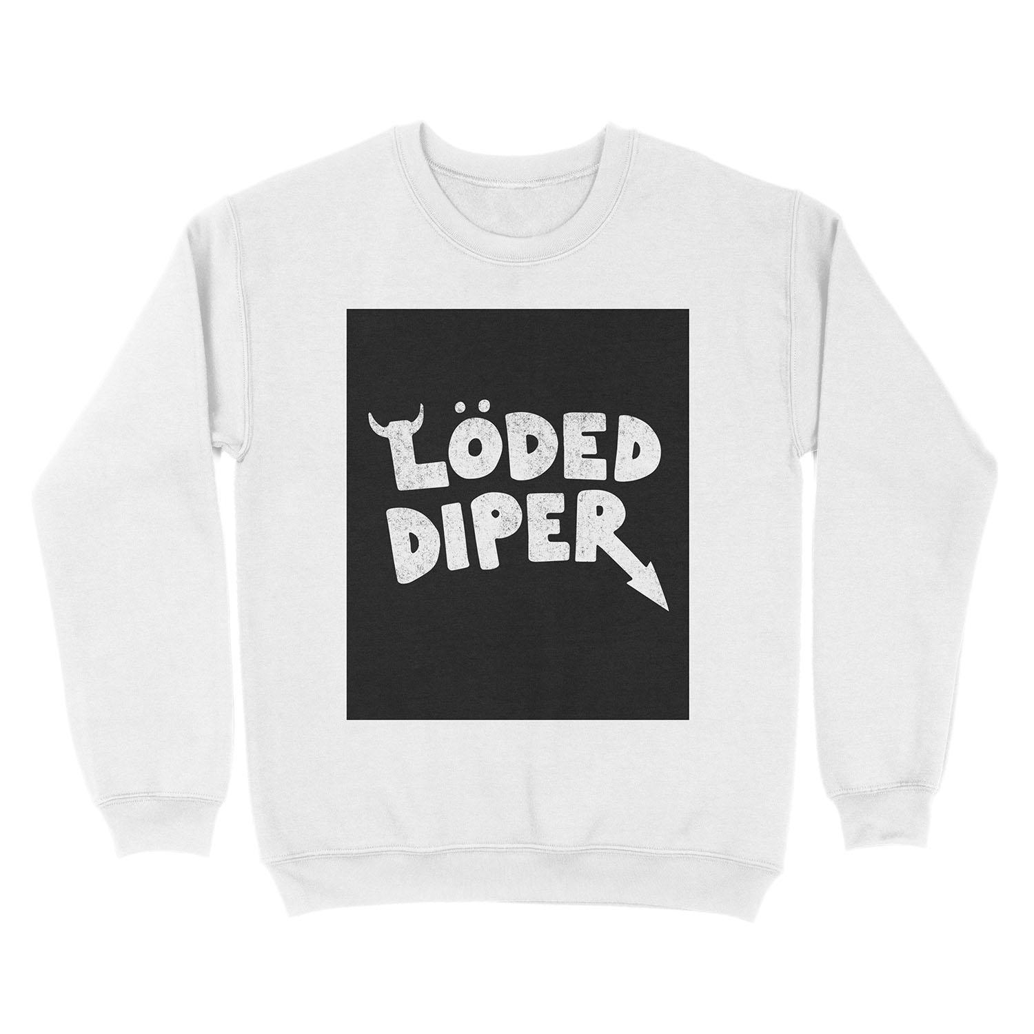 Loded Diaper Unisex Crewneck Sweatshirt - Image 2