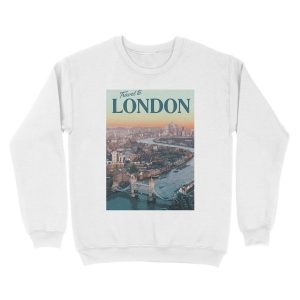 Alternative view of London Unisex Crewneck Sweatshirt