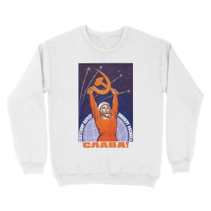 Alternative view of Long Live The Soviet People Unisex Crewneck Sweatshirt