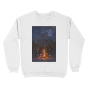 Alternative view of Longest Night Unisex Crewneck Sweatshirt
