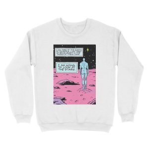 Alternative view of Look at the Stars Unisex Crewneck Sweatshirt