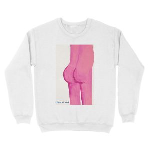 Alternative view of Look From David At This Unisex Crewneck Sweatshirt