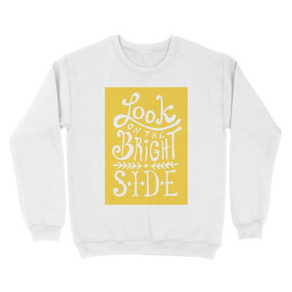 Look On The Bright Side Unisex Crewneck Sweatshirt - Image 2