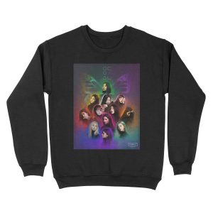 LOONA 이달의 소녀 Fanart - BUTTERFLY (Kpop) Unisex Crewneck Sweatshirt