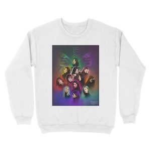 Alternative view of LOONA 이달의 소녀 Fanart - BUTTERFLY (Kpop) Unisex Crewneck Sweatshirt
