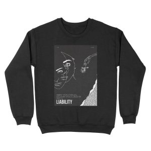 lorde - liability poster Unisex Crewneck Sweatshirt