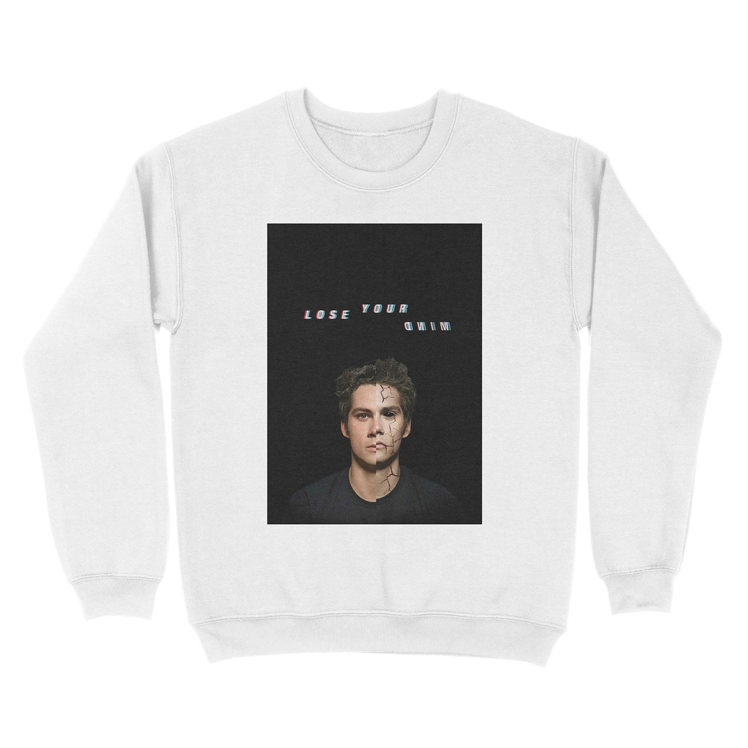 lose your mind -stiles- Unisex Crewneck Sweatshirt - Image 2