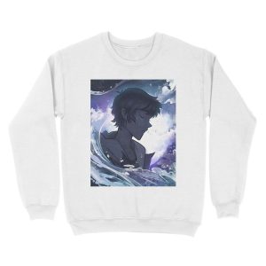 Alternative view of Lost at Sea Unisex Crewneck Sweatshirt