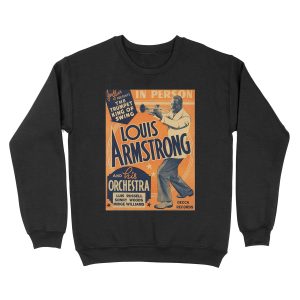 Louis Armstrong Vintage Unisex Crewneck Sweatshirt