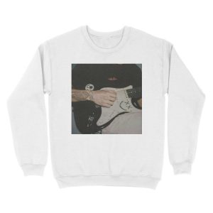 Alternative view of Louis Tomlinson Guitar Unisex Crewneck Sweatshirt