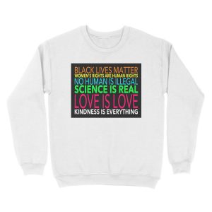 Alternative view of Love is Love Unisex Crewneck Sweatshirt