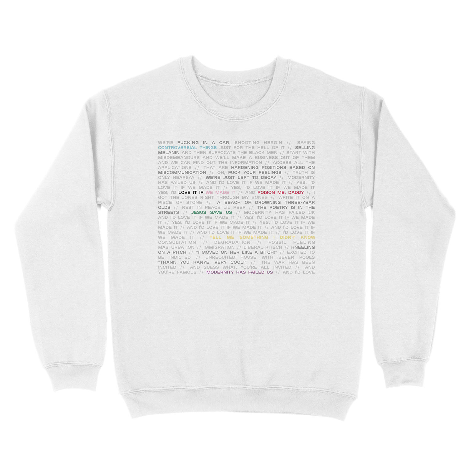 love it if we made it / a brief inquiry into online relationships - the 1975 Unisex Crewneck Sweatshirt - Image 2