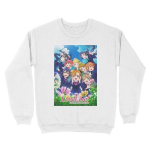 Alternative view of Love Live! Season 2 Unisex Crewneck Sweatshirt
