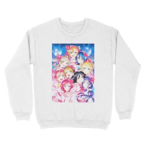 Alternative view of Love live - μ's! Unisex Crewneck Sweatshirt