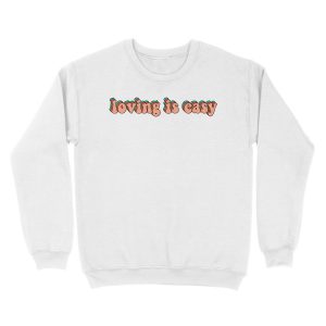 Alternative view of loving is easy rex orange county Unisex Crewneck Sweatshirt