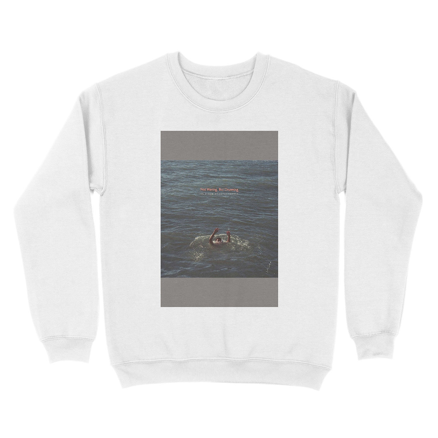 Loyle Carner - Not Waving But Drowning Unisex Crewneck Sweatshirt - Image 2