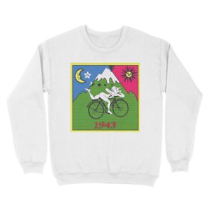 Alternative view of LSD - 1943 Albert Hofmann Unisex Crewneck Sweatshirt