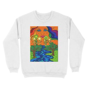 Alternative view of Lucy in the Sky With Diamonds Unisex Crewneck Sweatshirt