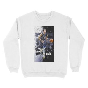 Alternative view of Luka Doncic Unisex Crewneck Sweatshirt