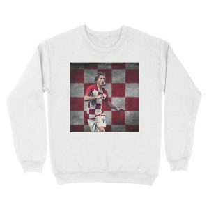 Alternative view of Luka Modric - Croatia Design - World Cup Unisex Crewneck Sweatshirt
