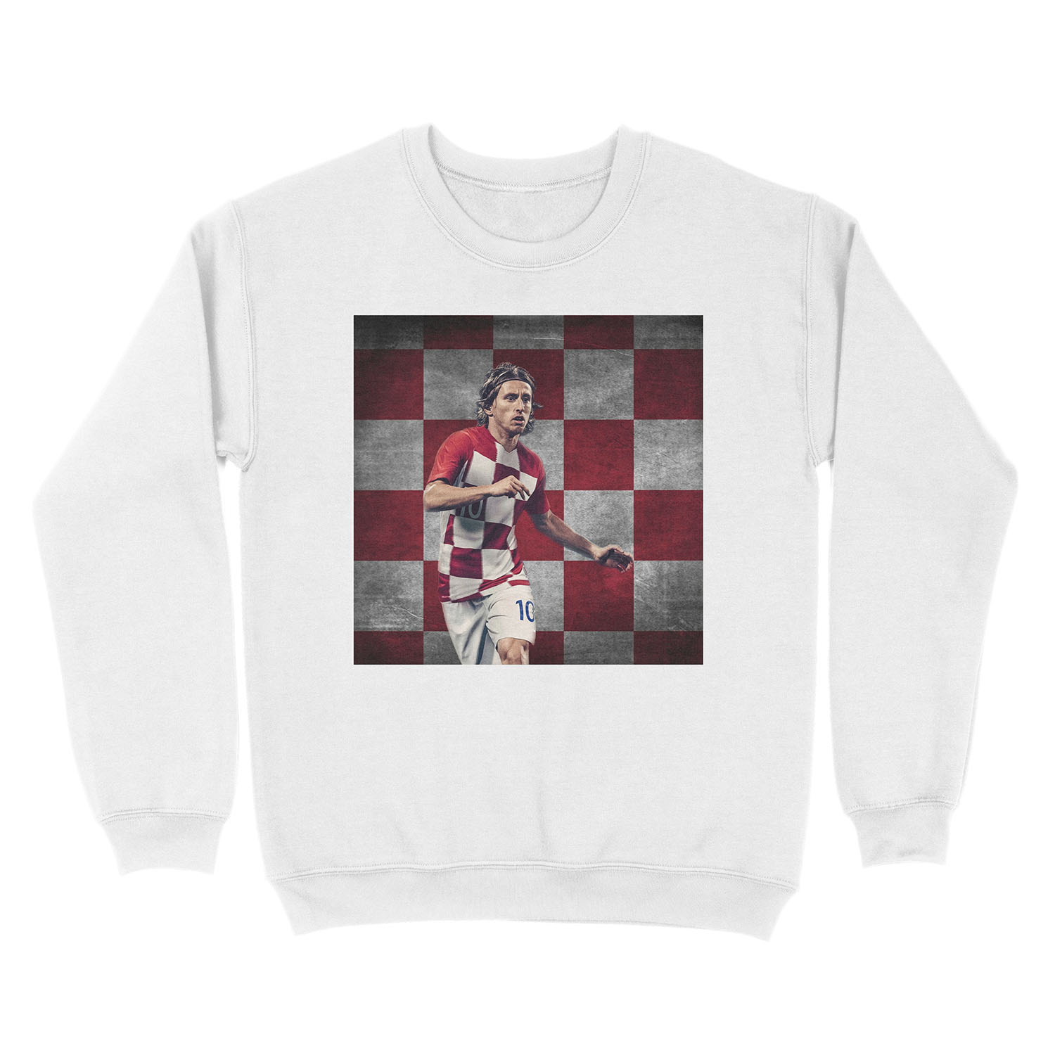 Luka Modric - Croatia Design - World Cup Unisex Crewneck Sweatshirt - Image 2