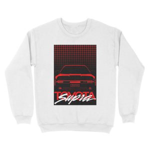 Alternative view of MA70 Supra Grid Unisex Crewneck Sweatshirt