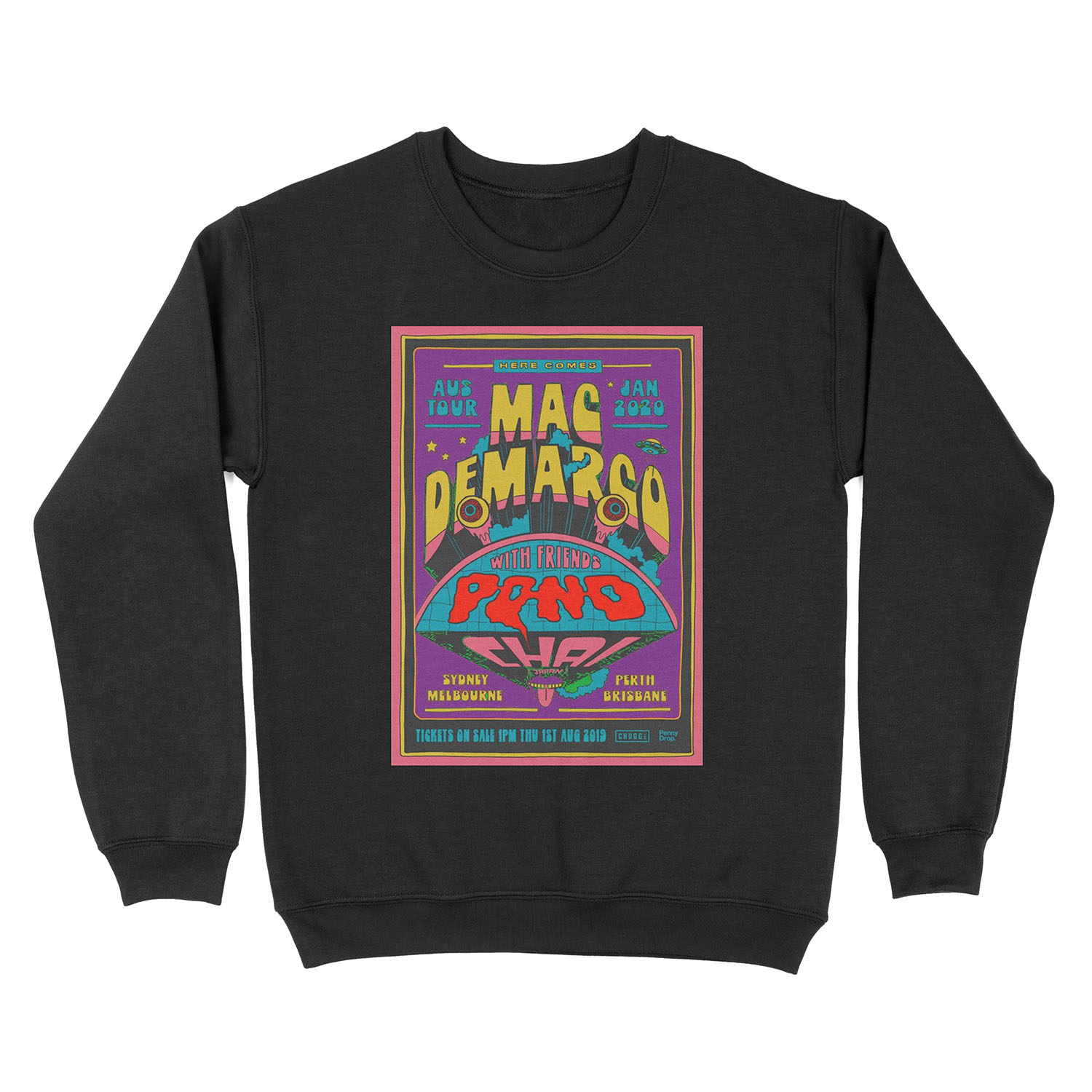 Mac Demarco Retro Design Unisex Crewneck Sweatshirt