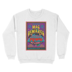 Alternative view of Mac Demarco Retro Design Unisex Crewneck Sweatshirt