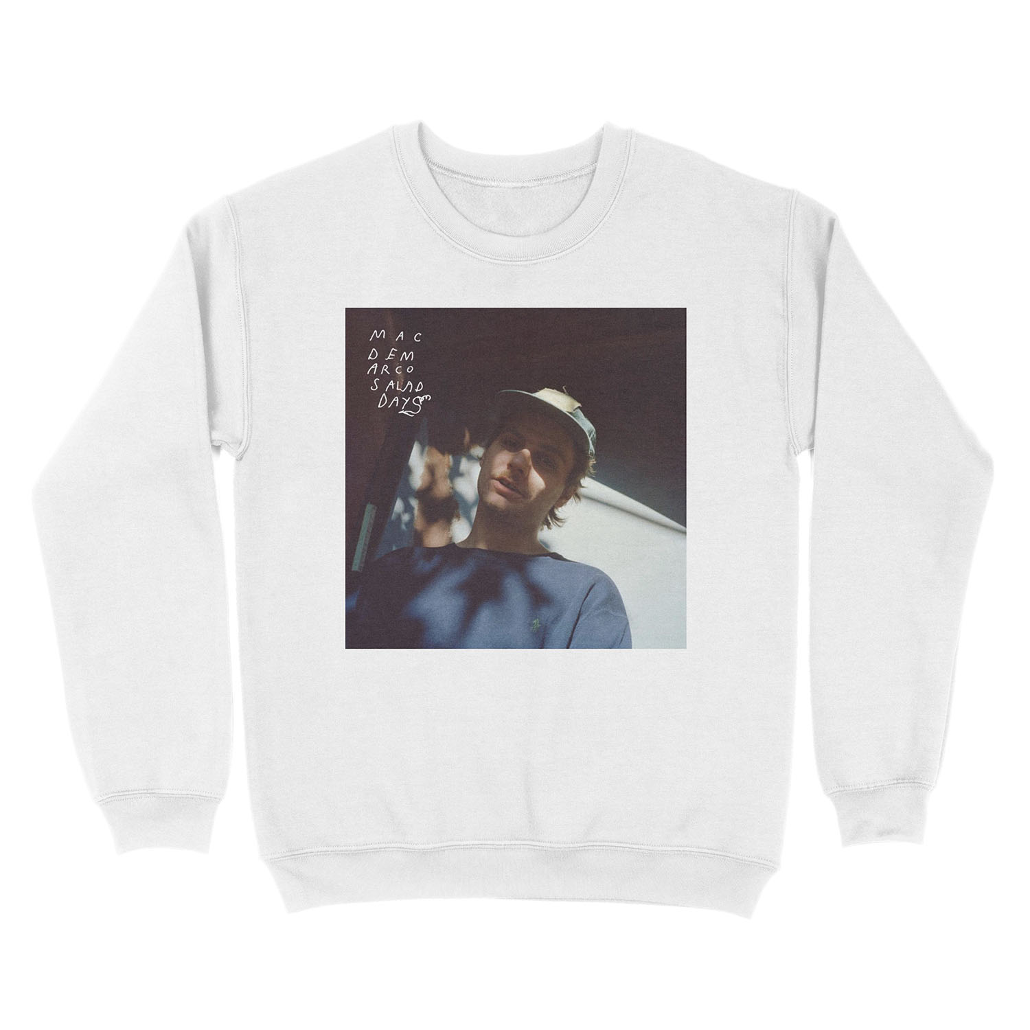 Mac DeMarco - Salad Days Album Cover Unisex Crewneck Sweatshirt - Image 2