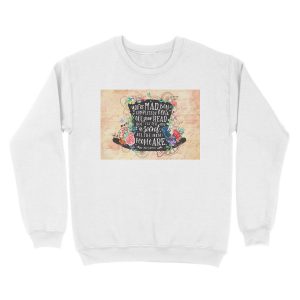 Alternative view of Mad Hatter Unisex Crewneck Sweatshirt