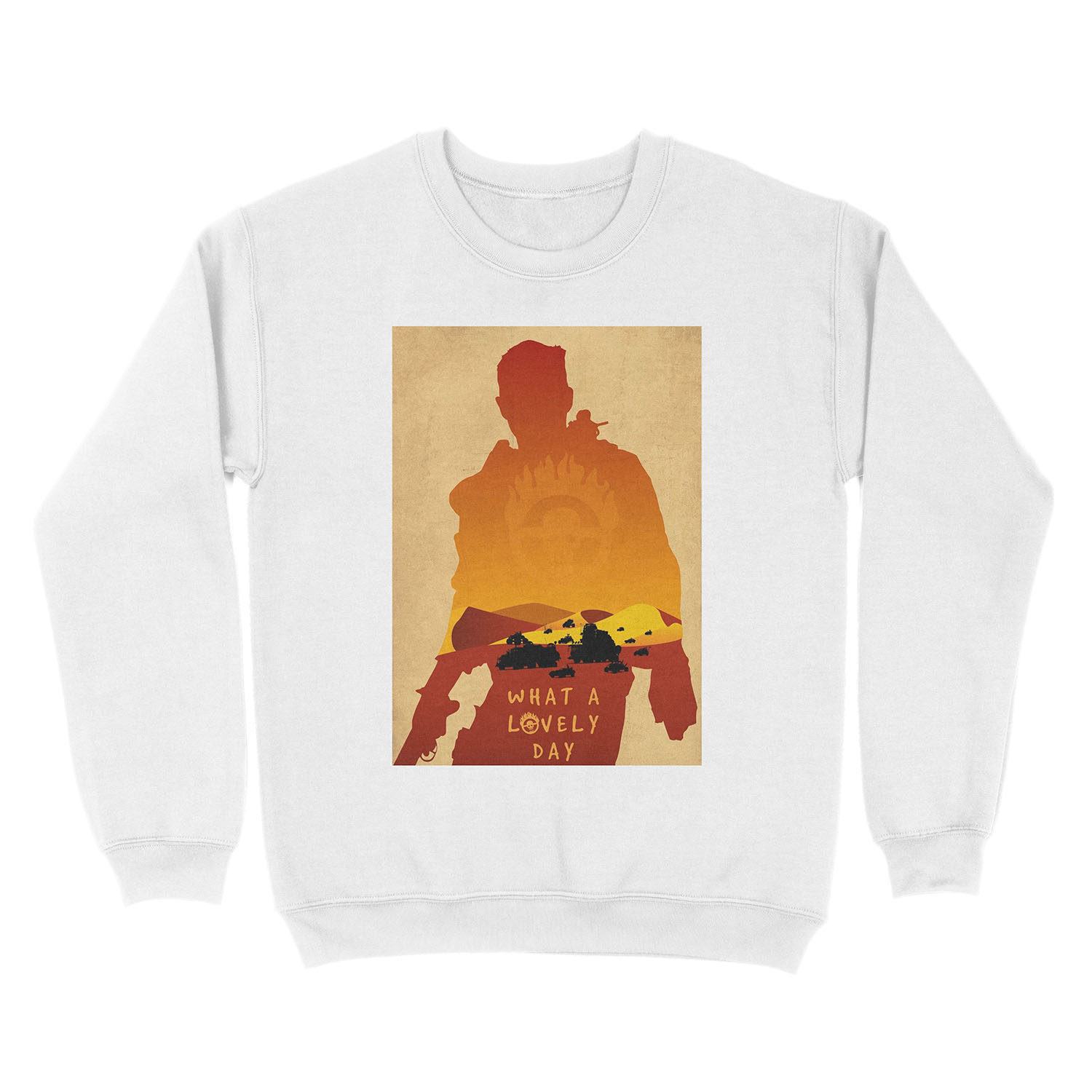Mad Max Minimalist Unisex Crewneck Sweatshirt - Image 2