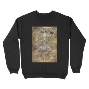 Made in Abyss - The Abyss Map Unisex Crewneck Sweatshirt