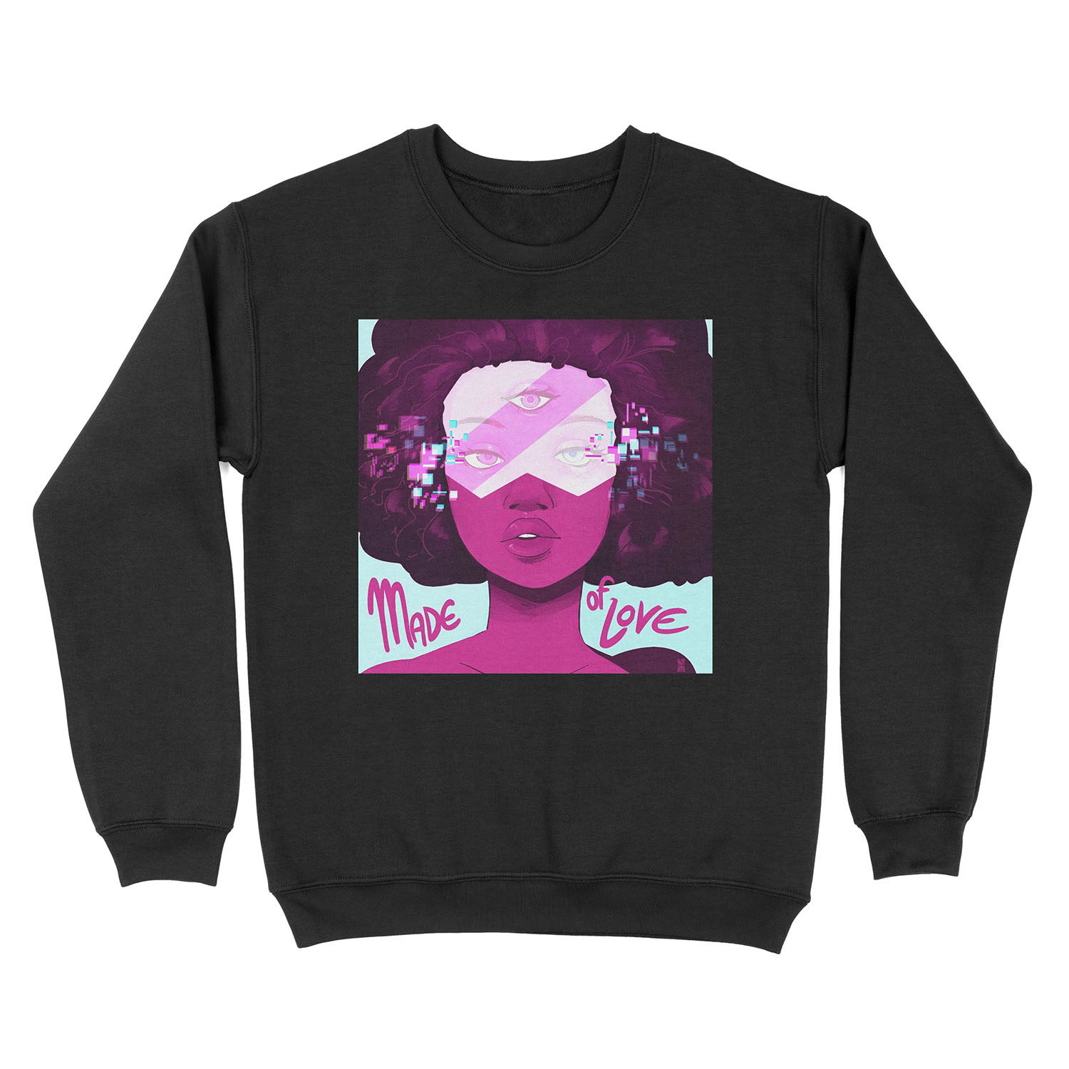 made of love Unisex Crewneck Sweatshirt