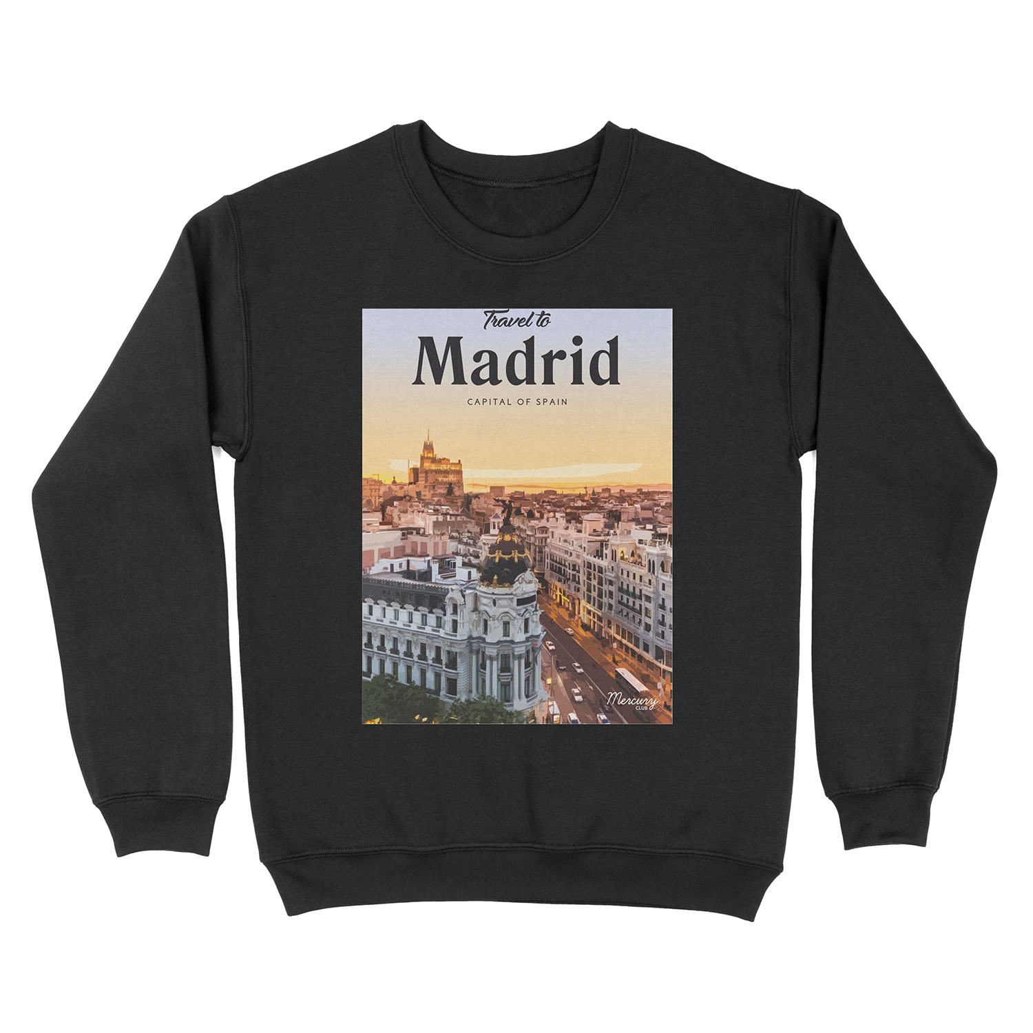 Madrid Unisex Crewneck Sweatshirt