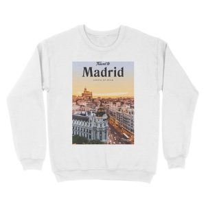 Alternative view of Madrid Unisex Crewneck Sweatshirt