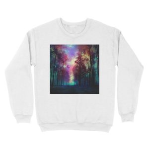 Alternative view of Magical Forest Unisex Crewneck Sweatshirt