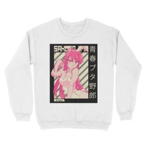 Alternative view of Mai Sakurajima [AoButa] Unisex Crewneck Sweatshirt