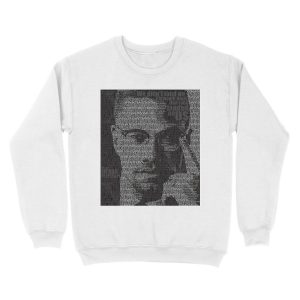 Alternative view of Malcolm X Unisex Crewneck Sweatshirt