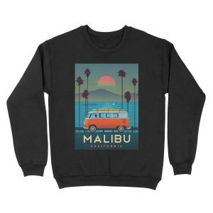Malibu Unisex Crewneck Sweatshirt