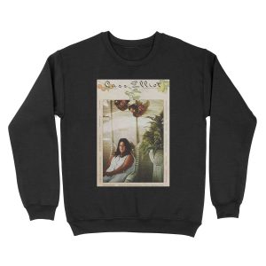 mama cass elliot vintage 70s mamas and the papas fruit leaves Unisex Crewneck Sweatshirt