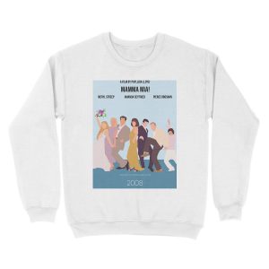 Alternative view of Mamma Mia! Minimalist Movie Unisex Crewneck Sweatshirt