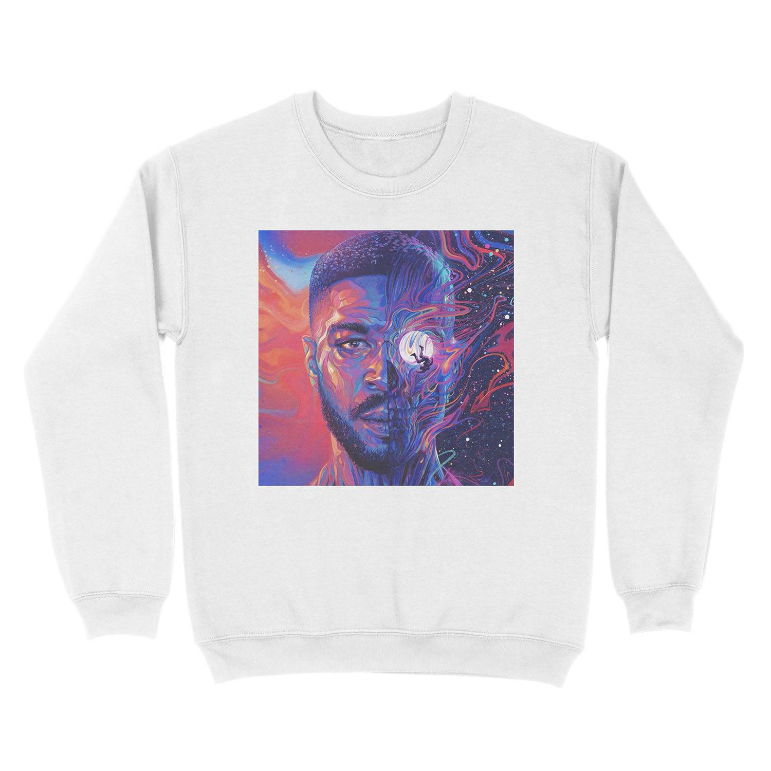 Man on the moon 3 Unisex Crewneck Sweatshirt - Image 2