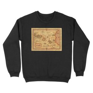 Map of Narnia Unisex Crewneck Sweatshirt