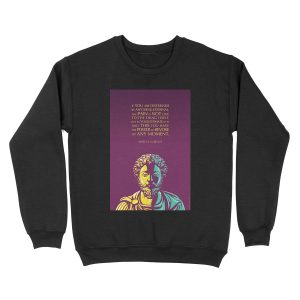 Marcus Aurelius quote: The Power to Revoke Unisex Crewneck Sweatshirt